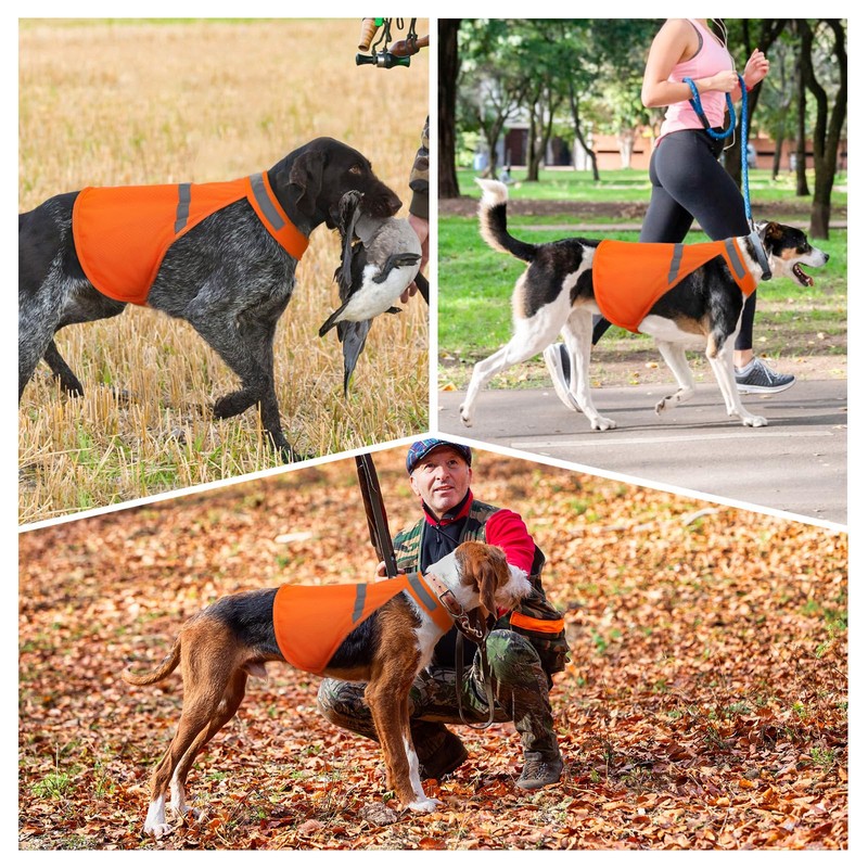 Dog Jacket High Visibility Safety Reflective Dog Vest for Small