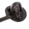 Classic Cast Iron Cabin Hook & Eye - 150mm/6" -