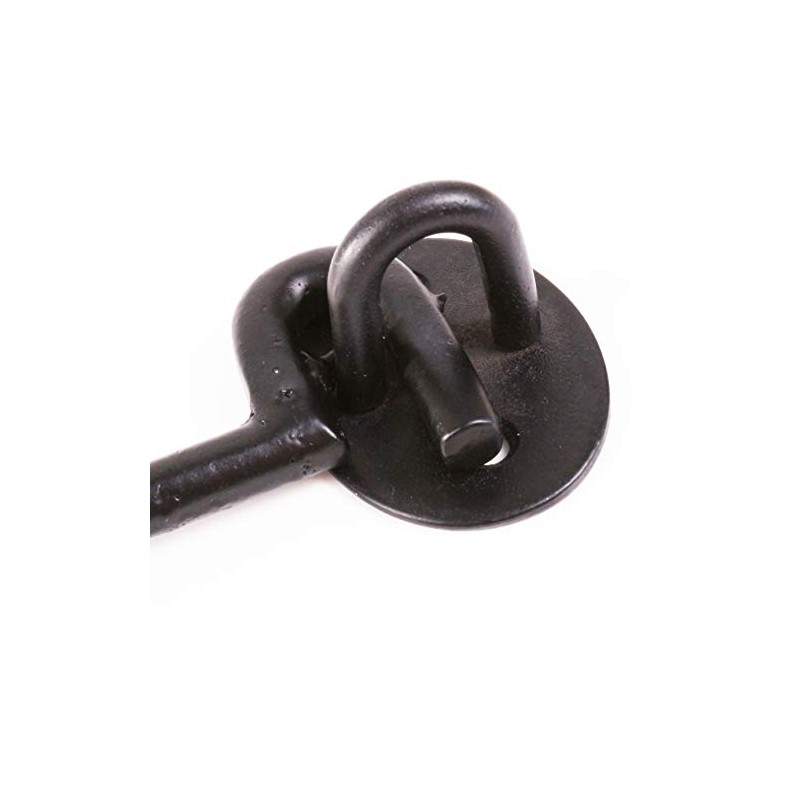 Classic Cast Iron Cabin Hook & Eye - 150mm/6" -