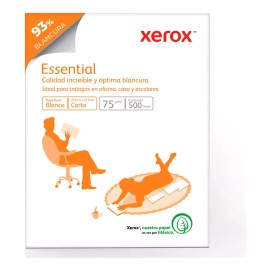 Xerox Papel Blanco Tamaño Carta, Xerox 500 Hojas Por Paquete