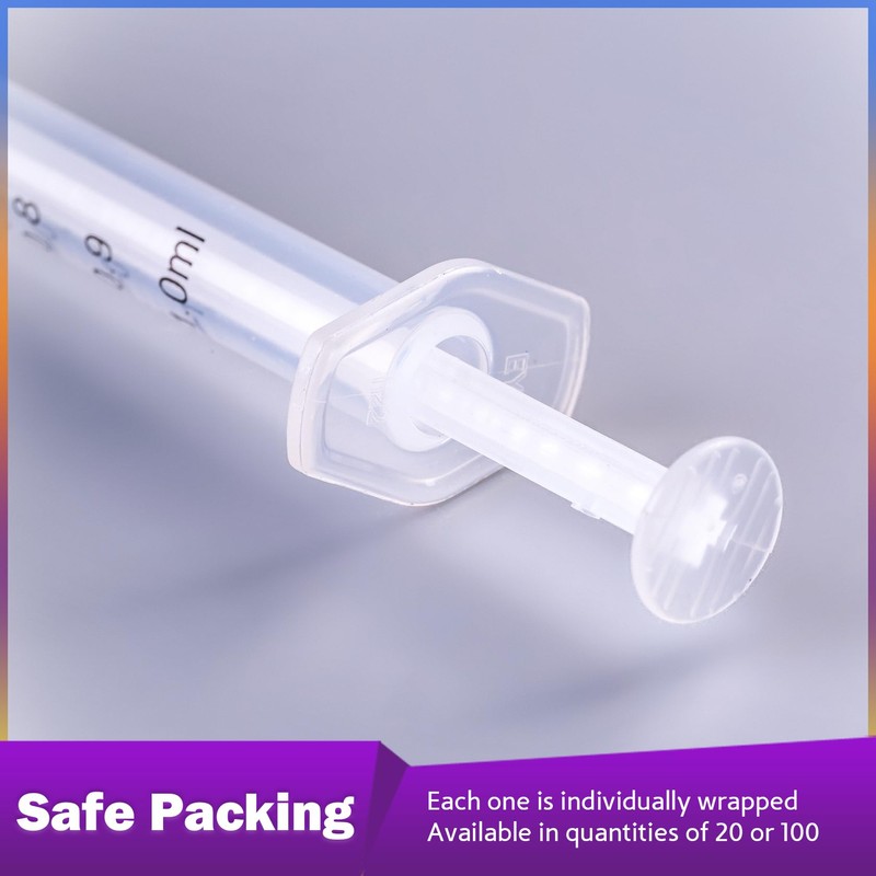 Ylemnf 1cc Syringe 1ml 25 Gauge 1 Inch 25mm with