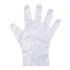Polyethylene Gloves, Embossed Exterior, 100 Pieces, Medium