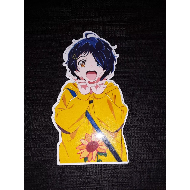 Ai Ohto from Wonder Egg Priority Glossy Sticker Anime Appliances,