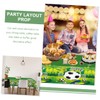 iplusmile 2pcs Fine Quality Soccer Tablecloth Perfect for Hotel Home