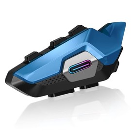 002 Intercom IP67 Waterproof and Dustproof, Japanese Voice Guidance, Music Sharing, Simultaneous Call for 2 People, Connects to 6 Devices, Technical Standards Certified