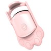 Baluue Heated Eyelash Curler Eyelash Makeup Tool Portable Eyelash Curler