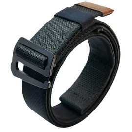 AEGITEC DEFENSE Hybrid Concealed Carry Gun Belt – Minimalist IWB CCW Belt for Everyday Carry | 1.5" Adjustable EDC Belt with Hook & Loop Buckle for Secure & Comfortable Holster Support (Large)