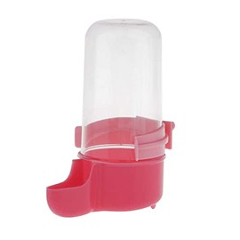 Comida para pájaros, Alimentador y Bebedero automático para Jaula pájaros 200 ml, Comida para pájaros, Bebedero para pájaros a Prueba Fugas, Botella