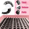 DIY Eyelash Extensions Set, 8-16 mm, Mixed Fluffy Eyelashes, Individual