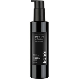 Koné Care Crema despigmentante unificadora: Vitamina C, rosa mosqueta, limón y naranja.