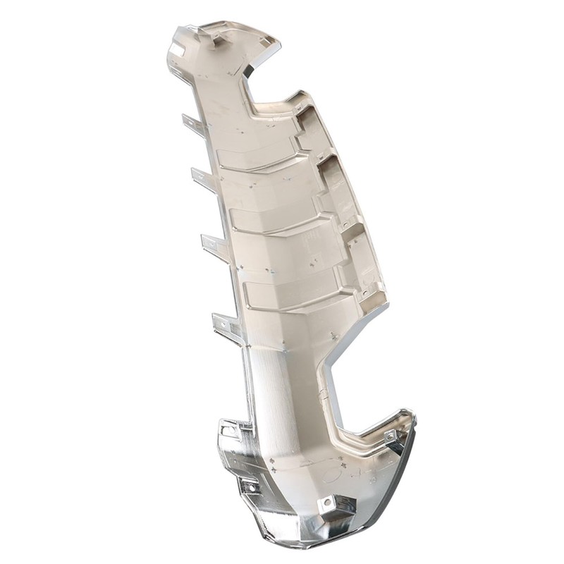 Silscvtt Front Bumper Valance Skid Plate Chrome Replacement for 2016-2019