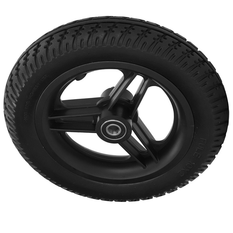Front Wheelchair Wheel 10x2inch Polyurethane Solid Rollator Walker Replacement Caster