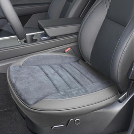 KAYI Car Seat Cushion, Memory Foam Car Seat Cushion, Non-Slip Bottom Breathable Car Seat Cover, Relieve Tailbone Pain, Car Seat Protector, Suitable for 95% of Vehicles (Grey)