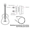 Guitar Pickups 3 Effects Audio Vibration Sound Pickups with Same