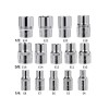 Unbranded 14PCS E Torx Star Female Bit Socket Set 1/2"