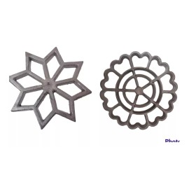 rey de las buñuelas Par De Moldes Jumbo Para Buñuelos De Viento 20cm
