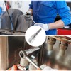 Universal step wrench sanitary radiator with internal square 1/2 inch