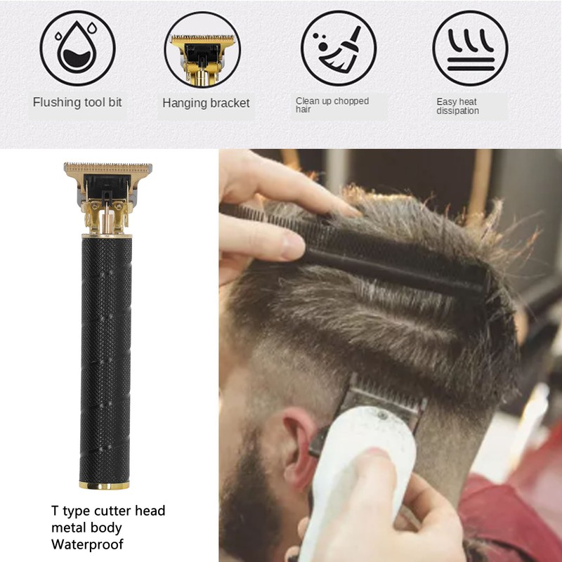 Professional Hair Clipper Trimmer Set USB Direct Charging Electric Hair