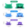 9PCS Dental Bite Blocks, Oral Silicone Mouth Prop Cheek Retrackors