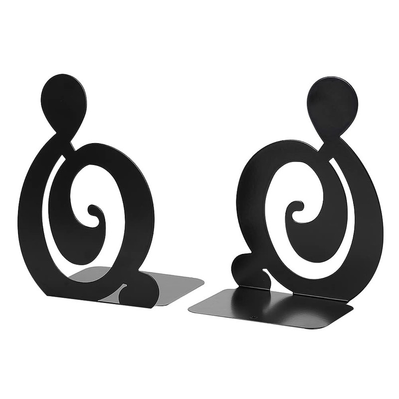 Heavy Duty Bookends Metal Book Holders Book Ends for Shelves