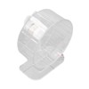 Silent Hamster Wheel with Stand Prevent Slip Clear Acrylic Hamster