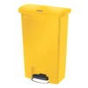 Rubbermaid Commercial Products-1883575 Streamline Slim Step-On Plastic Trash Garbage Can,