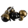 DasMarine 4-Pack 2-inch Antique Copper Ball Caster with 5/16" x