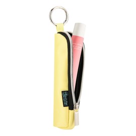 Beautyflier Tinted Lip Butter Balm Keychain Holder Compatible with Summer Fridays 0.5 Oz Lip Balm, Attachment for Summer Fridays, Shine Lip Gloss Portable Holder (Light Yellow)