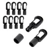 Dreamprint 10 x Plastic Hooks Carabiner Hooks for 8 mm