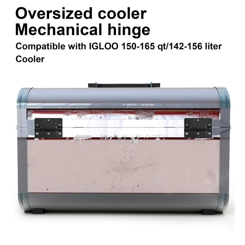 BOXOB 2 Pcs Cooler Hinges Replacement Compatible with Igloo 150-165