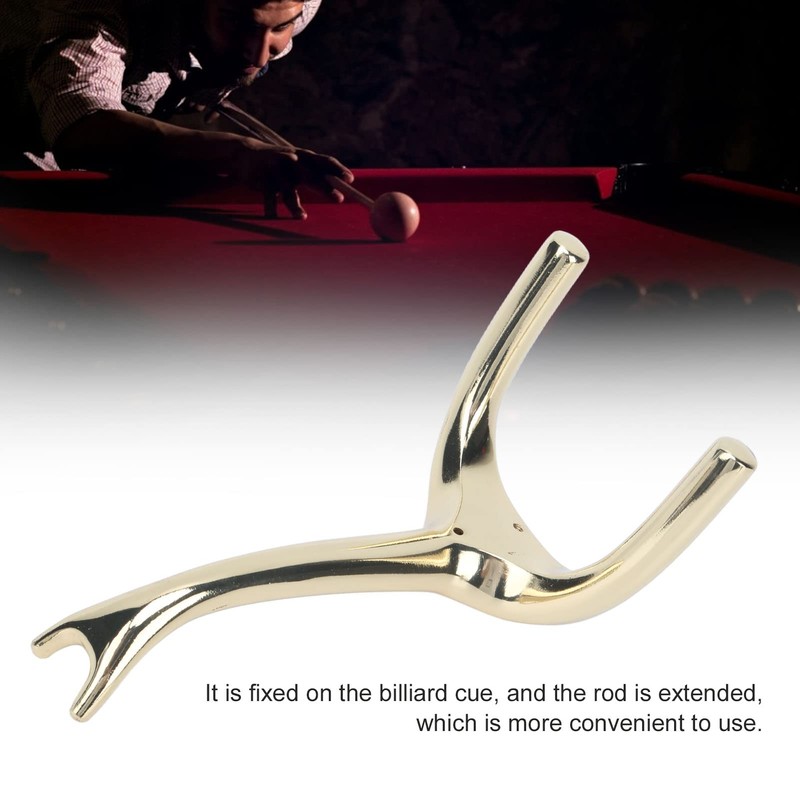 equlup Billiard Bridge Head, Portable Pool Cue Rest Snooker Stick