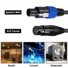 Poyiccot Speakon to XLR Conversion Cable, 18 AWG 2 Wire