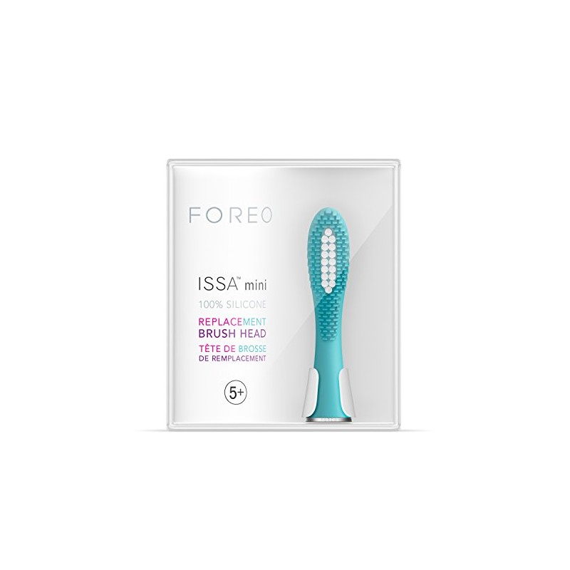 FOREO ISSA mini Hybrid Replacement Brush Head, Summer Sky