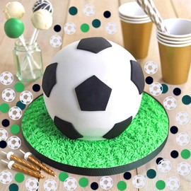 Keaziu 100PCS Football Confetti Birthday Party Decorations for Boys Table Decoration Confetti Baby Shower Boy Birthday Decorations Theme Party Decorations Green