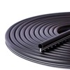 Bubble Kerf Mount Window Weatherstrip Seal 1/4" Bulb, Stiff Kerf