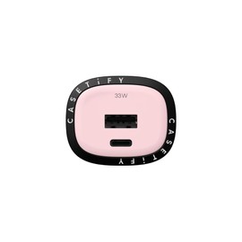 CASETiFY Powerthru 33W Fast Charger - Pink/Blue