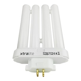 Xtralite 3 Pack 27w Daylight Replacement Bulb for High Vision Reading Lamps, 4 Pin GX10Q-4 Quad Tube (6500k)