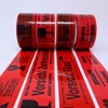gws Parcel Tape Breakage Hazard Red PP Quiet Packaging Tape
