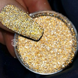 Arboom Reflective Glitter Gold Reflective Powder Nail / 아르붐 반사글리터 골드 리플렉티브 파우더 네일
