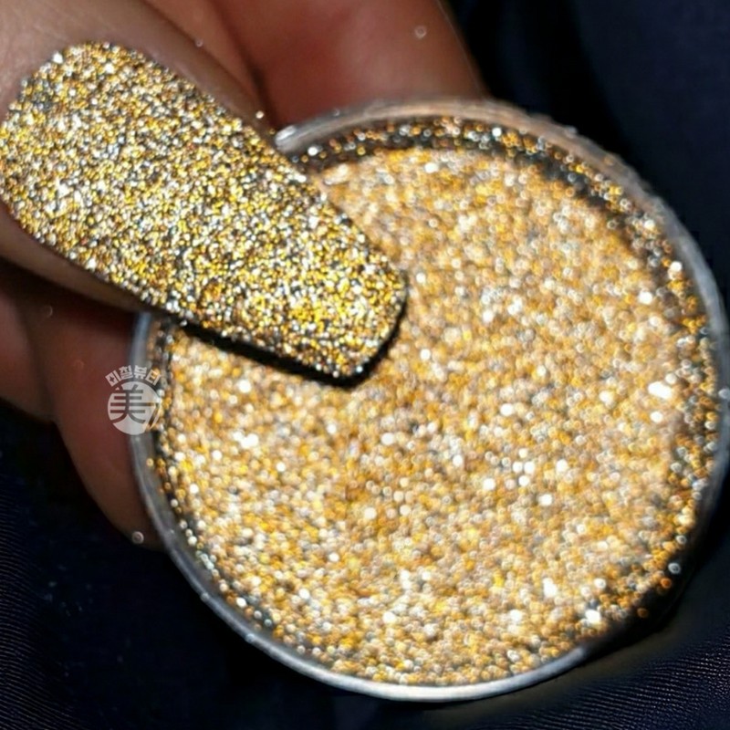 Arboom Reflective Glitter Gold Reflective Powder Nail / 아르붐 반사글리터