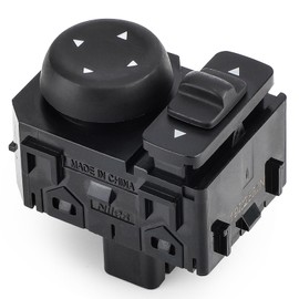 25570-3TB1A Door Mirror Switch Assy-Mirror Control Left Side for Nissan Altima Pathfinder Murano Rogue Maxima 2013-2019 Replaces 255703TB1A