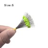 300 Pcs Big Green Rubber Fishing Bobber Stopper,Float Sinker Stops,