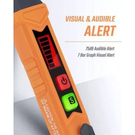 TopTes PT199 Gas Leak Detector Natural Gas Detector Audible Comes With Batteries