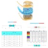 1270Pcs 127 Values 1/2W 0.5W 1% 1R-1M Ohm Metal Film