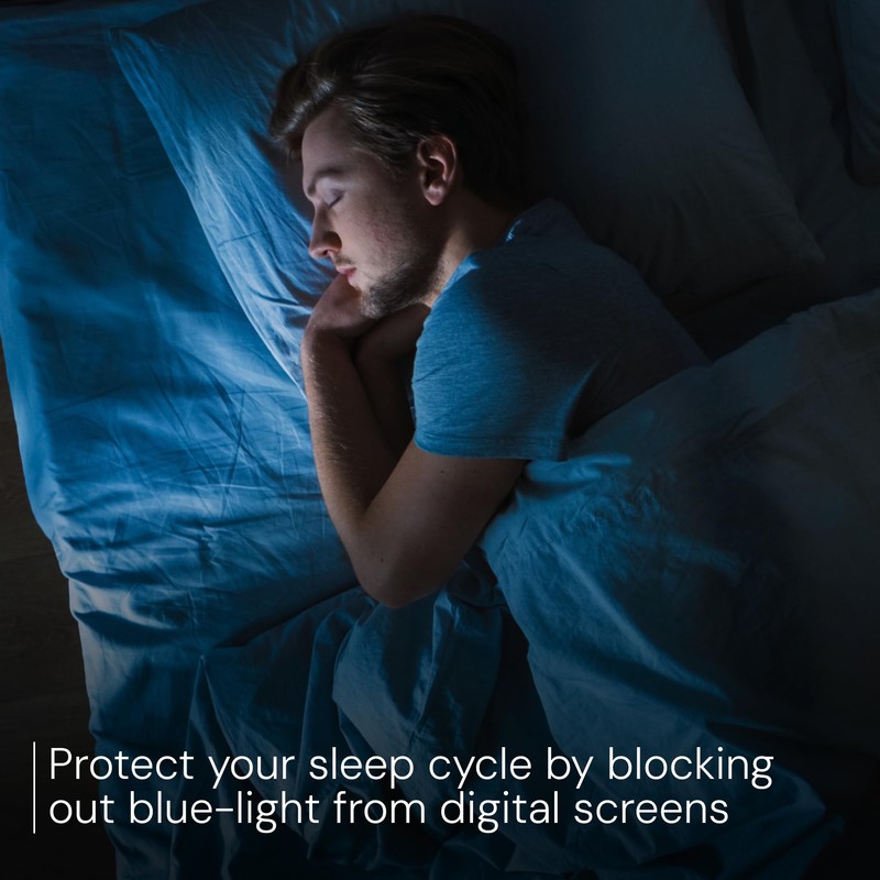 livho Gaming Glasses Blue Green Light Blocking for Computer Sleeping,