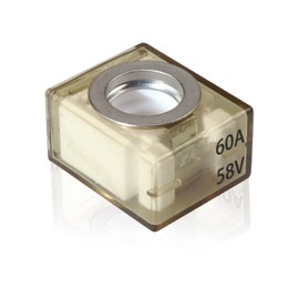 VOZINMOST MRBF Terminal Fuse 60A Marine Rated Battery Fuse, 58V DC Max, IP66 Waterproof for Automobiles RVs DC Main, Inverter