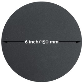 1000 Grit 6 inch Sanding Discs Hook and Loop, 30 Pcs Wet Dry Sandpaper for Automotive Metal Wood, Silicon Carbide Fine Grit Sand Paper for Da Orbital Sander by S&F STEAD & FAST