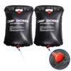 TRIXES 2 x 20 Ltr Camping Shower - Portable Solar