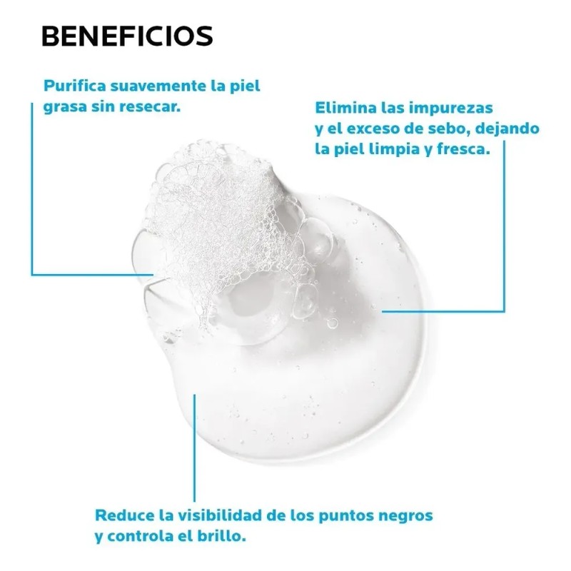 Gel Limpiador La Roche Posay Piel Grasa Effaclar Mixta200ml