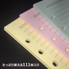 Raymay Fujii DAR4012 Notebook, Refill, Horizontal Ruled Notebook, 0.26 inch